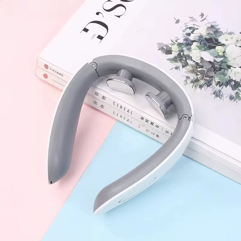 Revolutionary Smart Neck Massager: Soothing Cervical Vibrator with Heating and Magnetic Pulse Technology for Ultimate Pain Relief