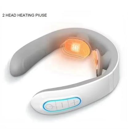 Revolutionary Smart Neck Massager: Soothing Cervical Vibrator with Heating and Magnetic Pulse Technology for Ultimate Pain Relief