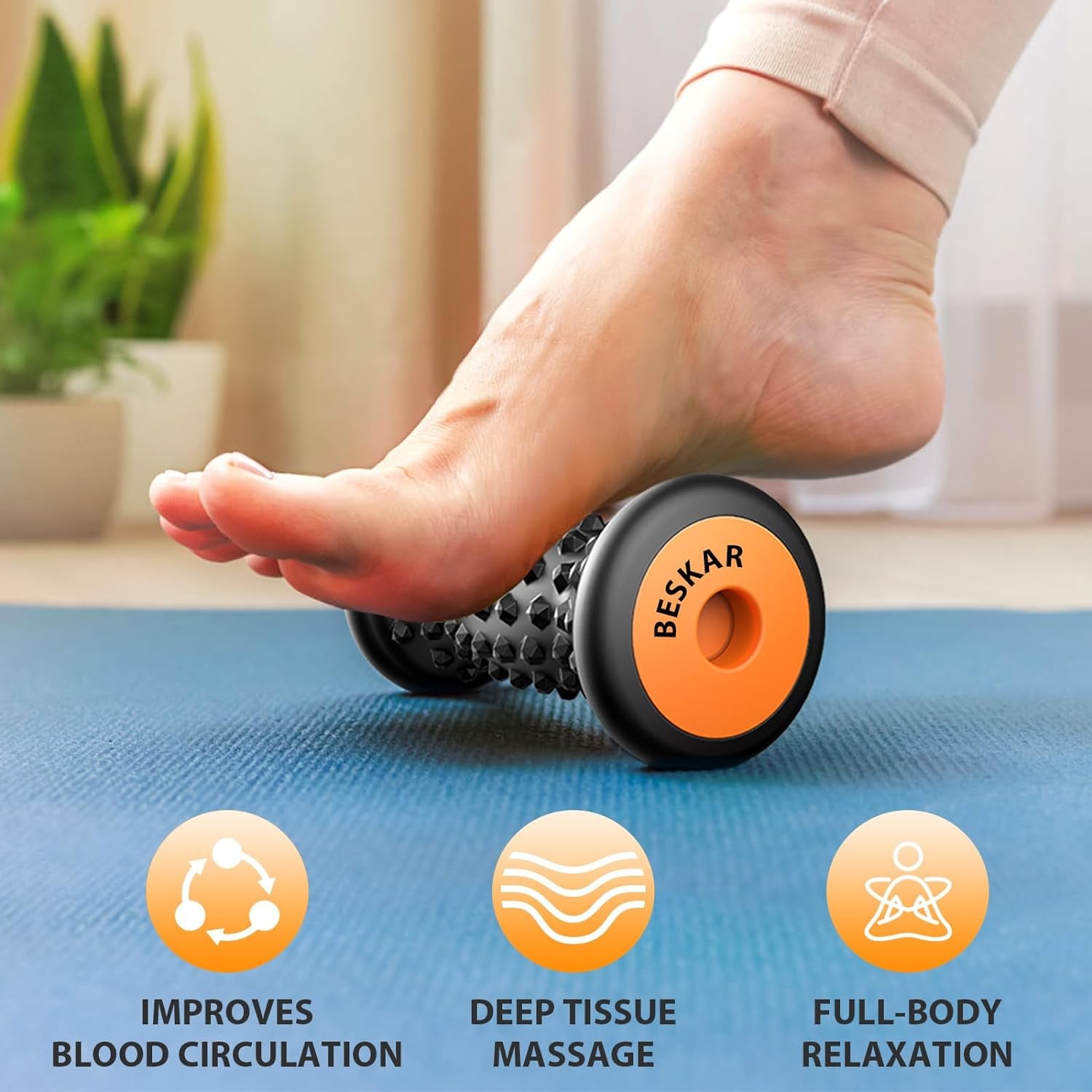 Plantar Fasciitis Foot Massager Roller Tool