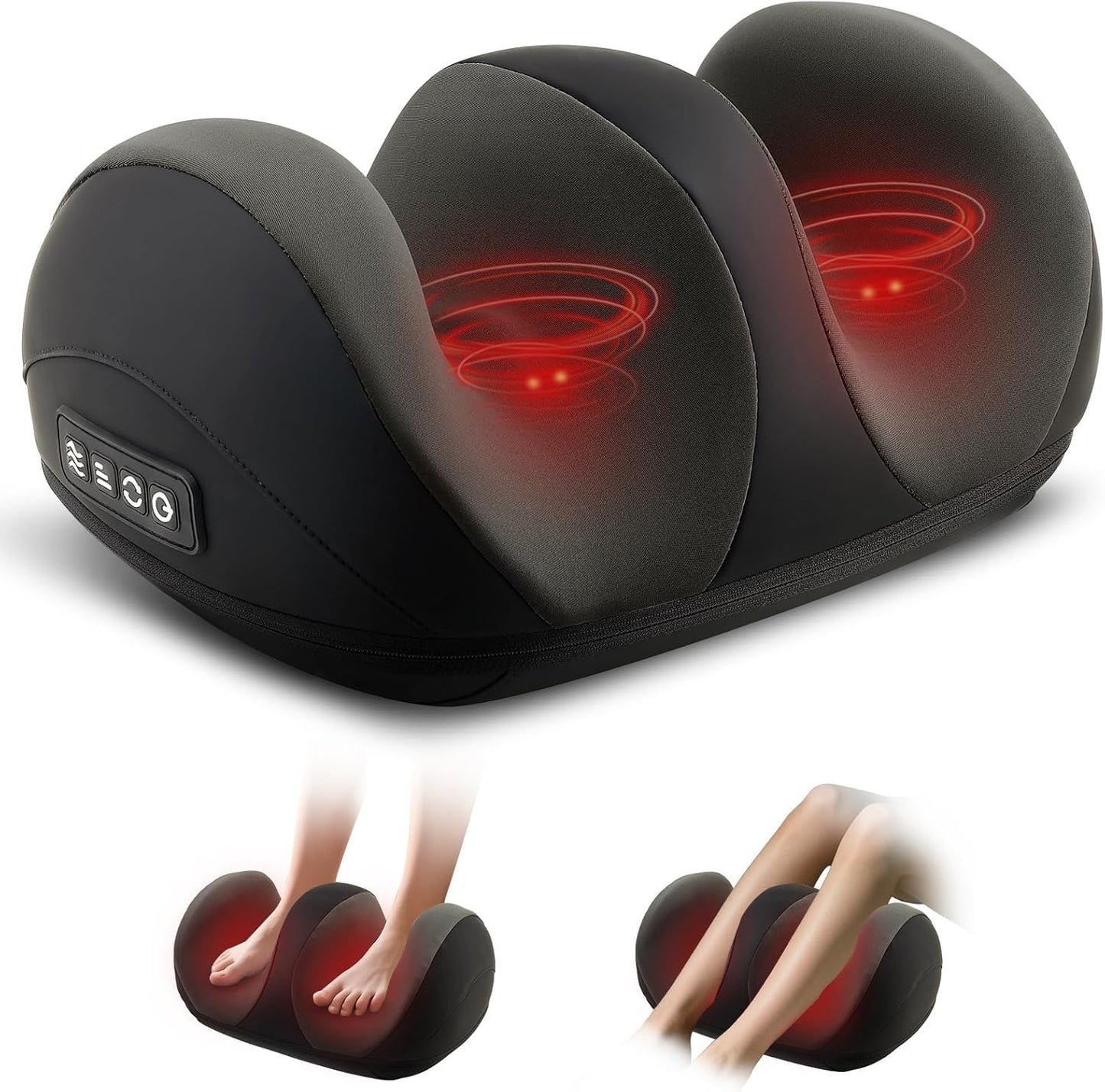 Shiatsu Foot Massager with Heat Therapy