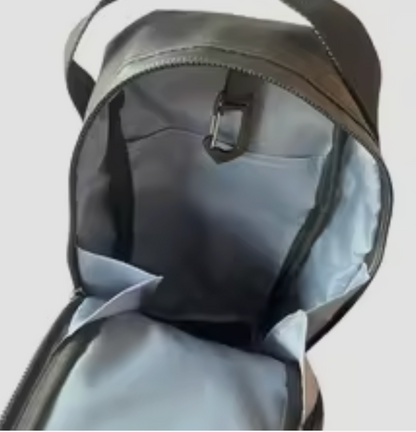 Magnetic Gym Bag for Men and Women,Water Bottle Bag with Phone Pockets & Shoulder Strap,Powerful Magnet Gym Pouch,Magnetic Bag for Sports,Work(Black)