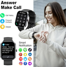 HD touchscreen fitness tracker smartwatch